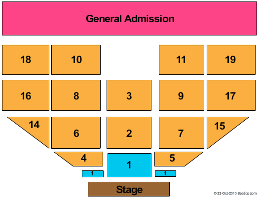 Empire Polo Field End Stage Seating Chart